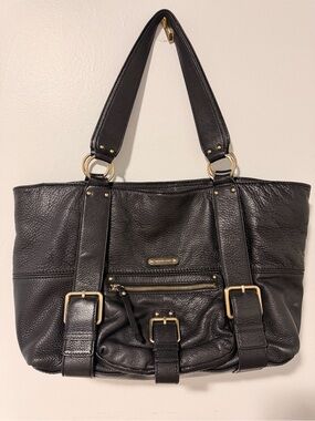 Large Leather Black Michael Kors Shoulder Bag